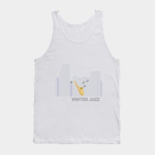 Saxophone, musical instrument used in jazz music Tank Top